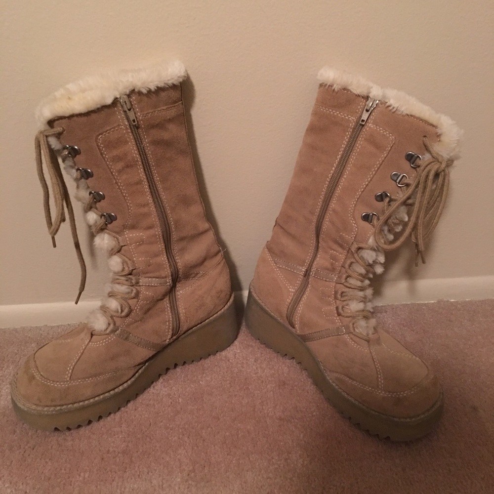 Tan Boots
